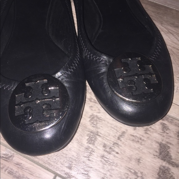 Tory Burch REVA black flats - Picture 3 of 7
